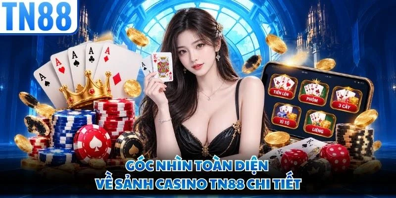 Góc nhìn toàn diện về sảnh Casino TN88 chi tiết
