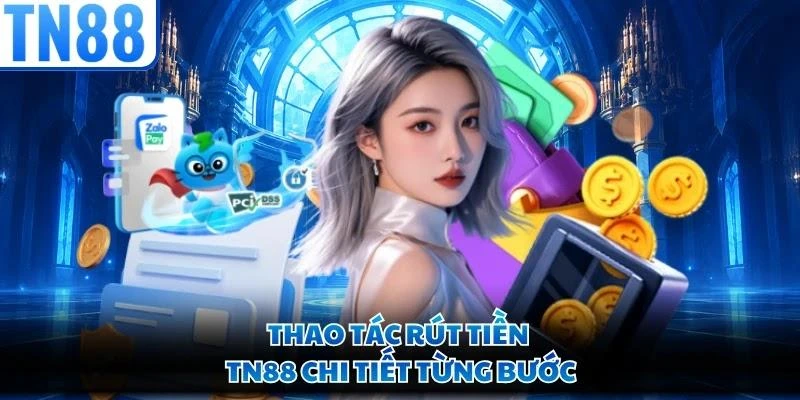Thao tác rút tiền TN88 chi tiết từng bước