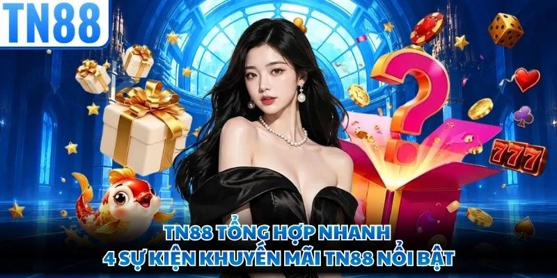 TN88 tổng hợp nhanh 4 sự kiện khuyến mãi TN88 nổi bật