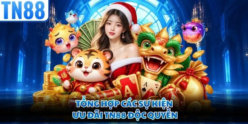 Tổng hợp các sự kiện ưu đãi TN88 độc quyền