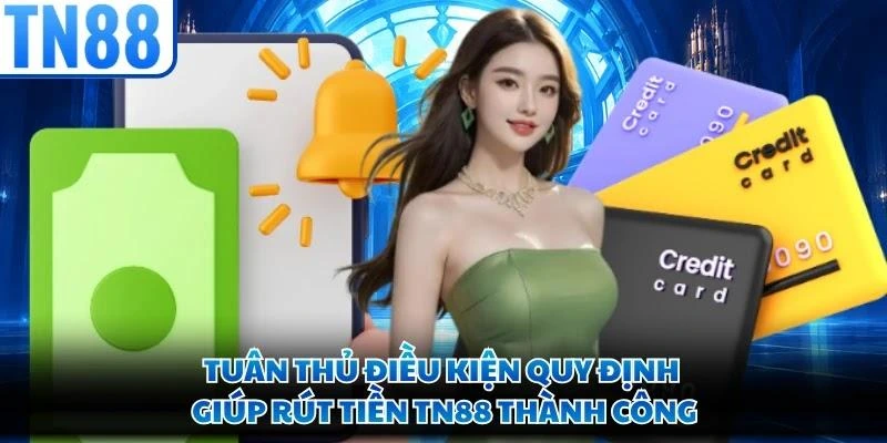 Tuân thủ điều kiện quy định giúp rút tiền TN88 thành công